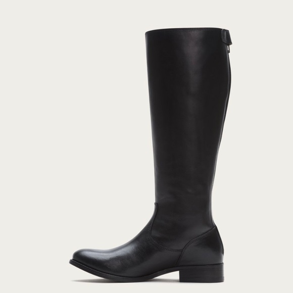 Frye 🍁NIB🍁Extended Calf Melissa Button Back ZIP - Picture 4 of 15